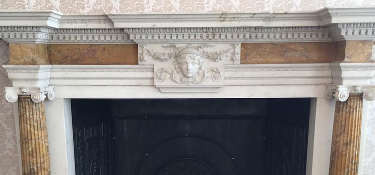 Marble Fireplace Restoration and Cleaning in London