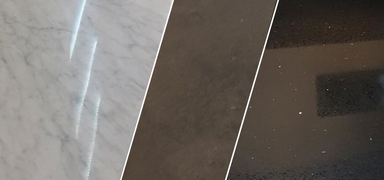 Different Shades of Marble for Countertop