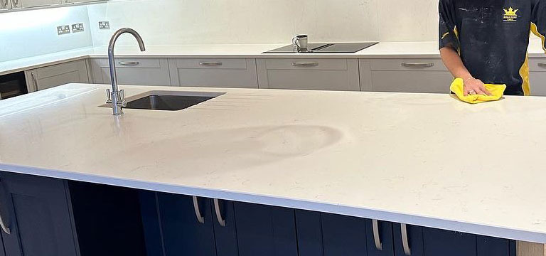 Natural Stone Countertop Restoration Repair London (Marble Limestone Granite)